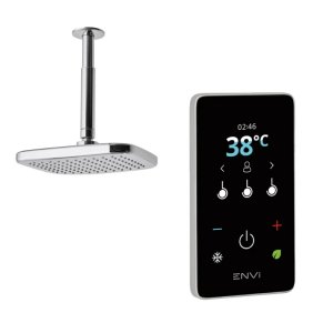 Triton ENVi Ceiling Fed Electric Shower 9.0kW - Silver (GEENVF92) - main image 3