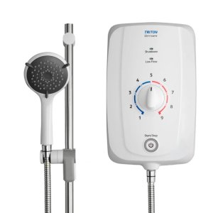 Triton Omnicare Thermostatic Electric Shower 8.5kW - White (TEOMN81) - main image 3