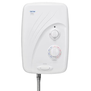 Triton T80SR Pumped Electric Shower 8.5kW - White (GET80PSR81) - main image 3