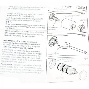 Vado retrofit thermostatic cartridge assembly (CEL-RETROFIT/O) - main image 3