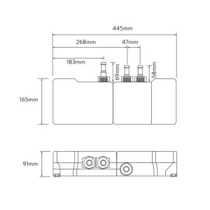 Aqualisa iSystem Exposed Digital Shower with Adjustable Shower Head - Gravity Pumped (ISD.A2.EV.21) - main image 4