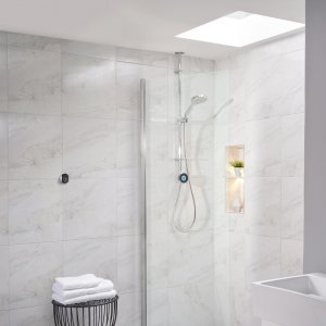 Aqualisa Optic Q Digital Smart Shower Exposed with Adjustable Head - Gravity Pumped (OPQ.A2.EV.20) - main image 4