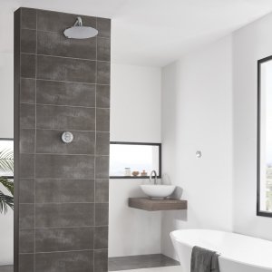 Aqualisa Unity Q Digital Smart Shower Concealed Fixed Wall Head - High Pressure/Combi (UTQ.A1.BR.20) - main image 4