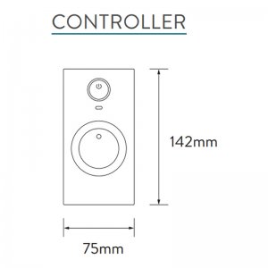 Aqualisa Visage exposed digital shower with adjustable shower head - Gravity Pumped (VSD.A2.EV.14) - main image 4