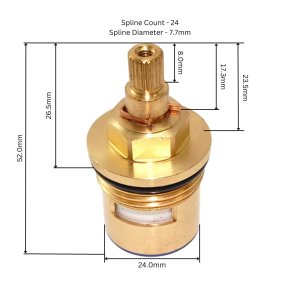 Bristan flow cartridge cold (K22174A) - main image 4