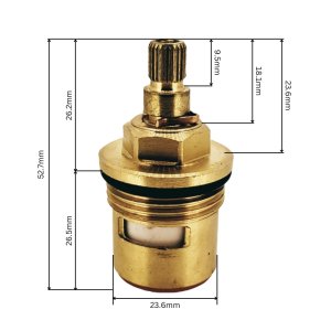 Bristan flow cartridge hot (K22174B) - main image 4