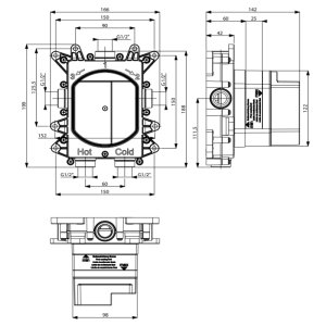 Crosswater Crossbox Universal Box (CROSSBOX) - main image 4