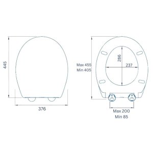 Croydex Angus McCoo Flexi-Fix Toilet Seat - Steven Brown (WL604022) - main image 4