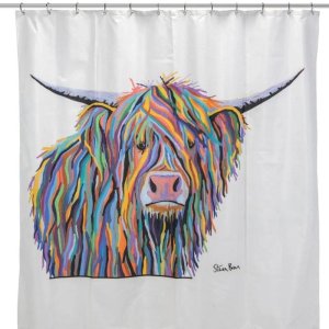 Croydex Angus McCoo Shower Curtain - Steven Brown (AF304022H) - main image 4