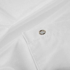 Croydex High Performance Shower Curtain (Long Drop, Bulk Pack) - White (GP85105B) - main image 4