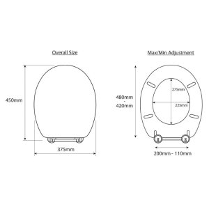 Croydex Kielder Flexi-Fix Toilet Seat- White (WL600822H) - main image 4