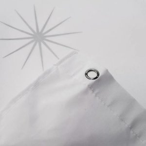 Croydex Stellar Shower Curtain - White (AF584740) - main image 4