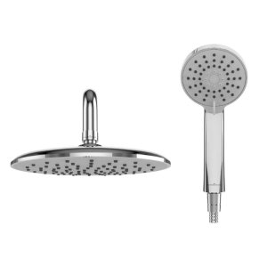 Gainsborough Round Dual Outlet Bar Mixer Shower - Chrome (GDRE) - main image 4