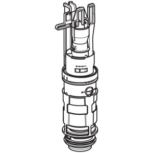Geberit Kappa15 dual flush valve with basket (240.637.00.1) - main image 4