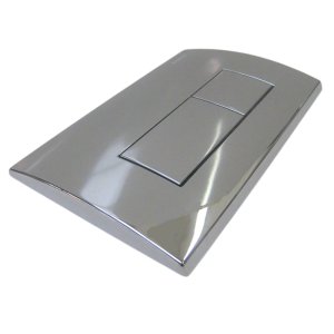Geberit Kappa50  Dual Flush Plate - Gloss Chrome (115.260.21.1) - main image 4