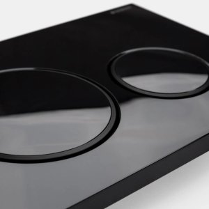 Geberit Sigma20 Dual Flush Plate - Black (115.882.DW.1) - main image 4