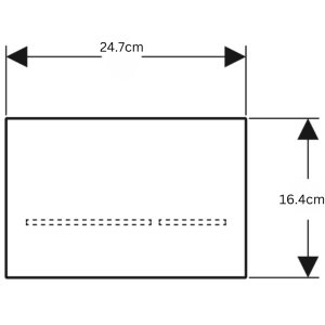 Geberit Sigma80 Electronic Touchless Dual Flush Plate - Mains Operation - Glass Reflective (116.090.SM.6) - main image 4