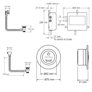 Mira Mode Next Gen Bath Fill Only - Pumped (1.1980.010) - main image 4
