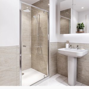 Mira React Dual Outlet Mixer Shower - Chrome (38958W-CP) - main image 4