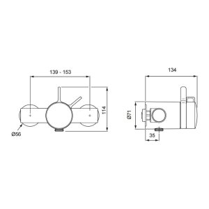 Mira Select Flex Thermostatic Mixer Shower - (2007-2023) (1.1679.001) - main image 4