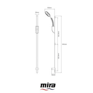 Mira 360 Magnetic fittings - Black/chrome (1.1688.006) - main image 4