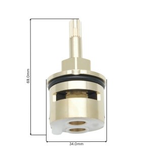 Trevi Diverter/Flow Cartridge (A962480NU) - main image 4