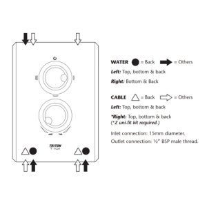 Triton T70Z Electric Shower 8.5kW - White (SP7008Z) - main image 4