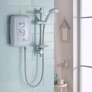 Triton T80z Fast-Fit - White/chrome - 8.5kW (SP8008ZFF) - main image 4