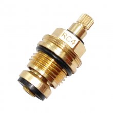 1/2" tap mechanism rubber screwdown hot/cold - single (RC4)