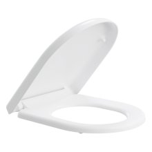 AKW Carbamide Soft Close Toilet Seat With Lid - White (23588)