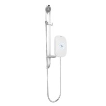 AKW SmartCare Plus Electric Shower 9.5kw - White/Silver (29011WH)