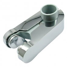 Aqualisa 25.4mm pinch grip shower head holder - chrome (901523)