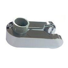 Aqualisa 25mm pinch grip shower head holder - grey/chrome (910314)