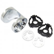 Aqualisa 99 shower head holder ratchet - chrome (402901)