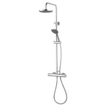 Buy New: Aqualisa AQ Cool Touch Round Bar Mixer Shower - Chrome (AQ150BAR2)