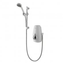 Aqualisa Aquastream Power Shower - white/chrome (813.40.21)