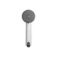 Aqualisa Harmony 90mm Shower Head - White With Dark Grey Sprayplate (HMY9020)