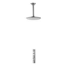 Aqualisa iSystem concealed digital shower with ceiling fixed shower head - gravity pumped (ISD.A2.BFC.21)