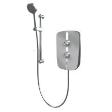 Aqualisa Lumi + Electric Shower 8.5kW - Mirrored Chrome (LMEP8501)