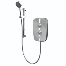 Aqualisa Lumi + Electric Shower 9.5kW - Mirrored Chrome (LMEP9501)