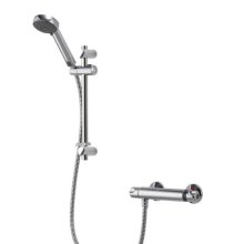 Aqualisa Midas MD100EBAR Thermostatic Bar Mixer Shower with Easyfit  Bracket - Chrome (MD100EBAR)