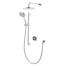 Aqualisa Optic Q Digital Smart Shower Concealed Dual with Wall Head - High Pressure/Combi (OPQ.A1.BV.DVFW.20)