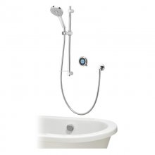 Aqualisa Optic Q Digital Smart Shower Concealed with Bath Fill - Gravity Pumped (OPQ.A2.BV.DVBTX.20)