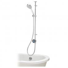 Aqualisa Optic Q Digital Smart Shower Exposed with Bath Fill - High Pressure/Combi (OPQ.A1.EV.DVBTX.20)