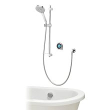 Aqualisa Optic Q Smart Shower Concealed with Adj Head and Bath Fill - Gravity Pumped (OPQ.A2.BV.DVBTX.23)