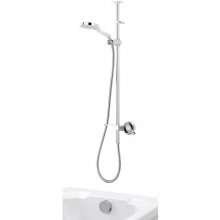 Aqualisa Q Smart digitial shower Dual LP Ceiling/bath (QTE.02.BT.GP)