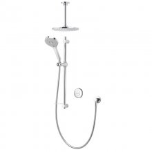 Aqualisa Unity Q Digital Smart Shower Concealed Dual with Ceiling Head - Gravity Pumped (UTQ.A2.BV.DVFC.20)