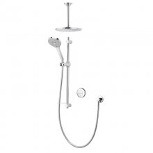 Aqualisa Unity Q Digital Smart Shower Concealed Dual with Ceiling Head - High Pressure/Combi (UTQ.A1.BV.DVFC.20)