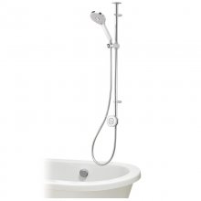 Aqualisa Unity Q Digital Smart Shower Exposed Adjustable with Bath - Gravity Pumped (UTQ.A2.EV.DVBTX.20)