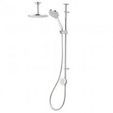 Aqualisa Unity Q Digital Smart Shower Exposed Dual with Ceiling Head - High Pressure/Combi (UTQ.A1.EV.DVFC.20)